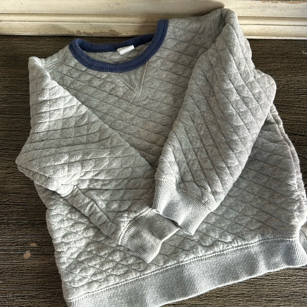 Baby gap quilted sweatshirt